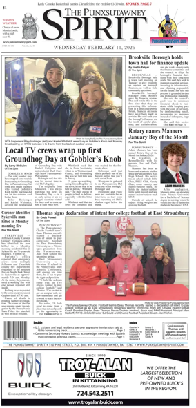 Cover of The Punxsutawney Spirit