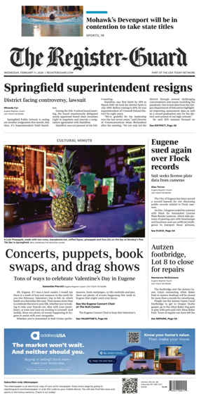 Cover of The Register-Guard