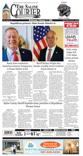 Cover of The Saline Courier