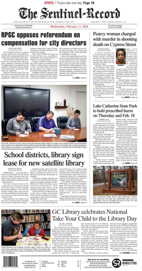 Cover of The Sentinel-Record