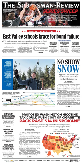 Cover of The Spokesman-Review (Spokane)