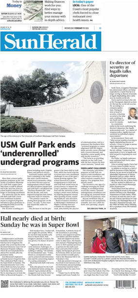 Cover of The Sun Herald