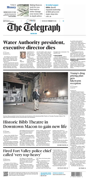 Cover of The Telegraph (Macon)