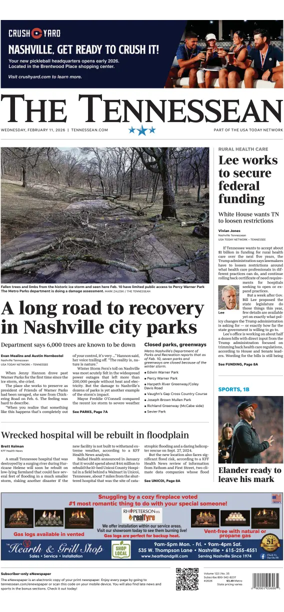 Cover of The Tennessean