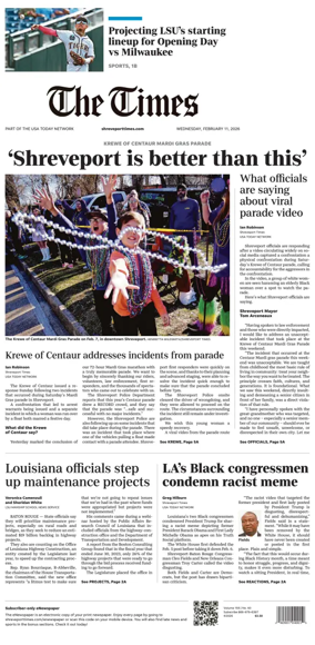 Cover of The Times (Shreveport)