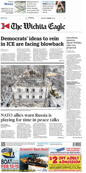 Cover of The Wichita Eagle