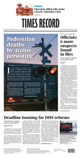 Cover of Times Record (Ft. Smith Southwest)