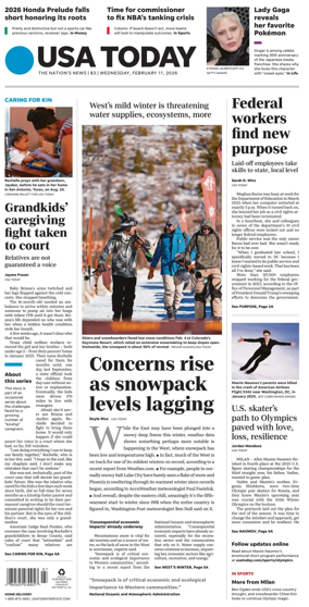 Cover of USA TODAY US Edition