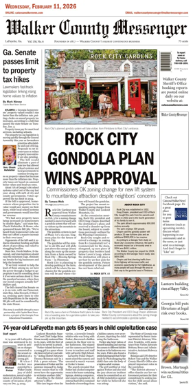 Cover of Walker County Messenger