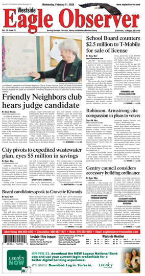 Cover of Westside Eagle-Observer