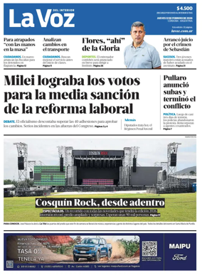 Cover of La Voz del Interior