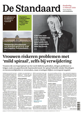 Cover of De Standaard