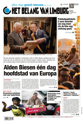 Cover of Het Belang van Limburg