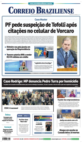 Cover of Correio Braziliense