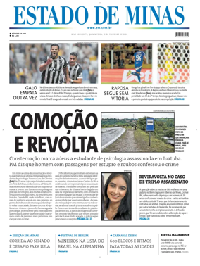 Cover of Estado de Minas (Brazil)