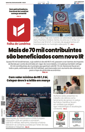 Cover of Folha de Londrina