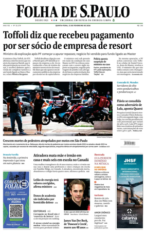 Cover of Folha de S.Paulo