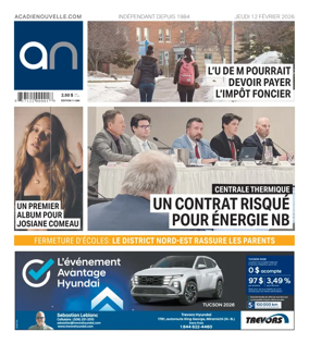 Cover of Acadie Nouvelle