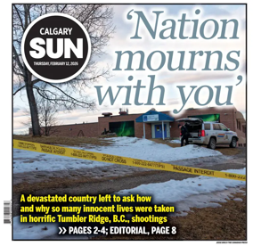 Cover of Calgary Sun