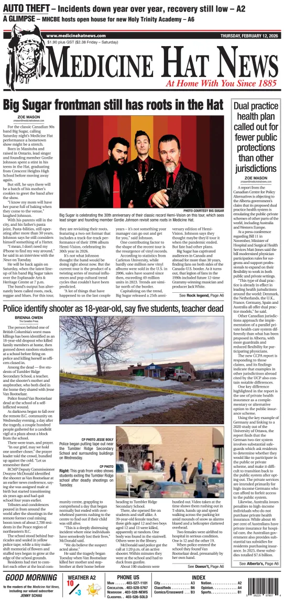 Cover of Medicine Hat News