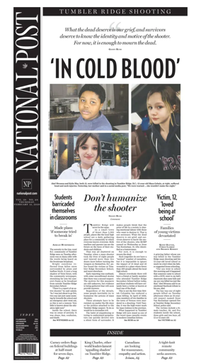 Cover of National Post - (National Edition)