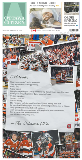 Cover of Ottawa Citizen
