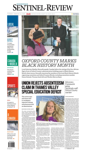 Cover of Sentinel-Review (Woodstock)