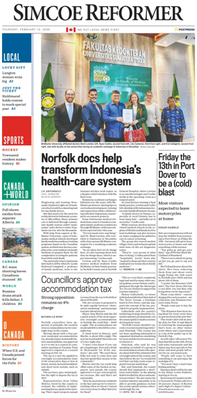 Cover of Simcoe Reformer