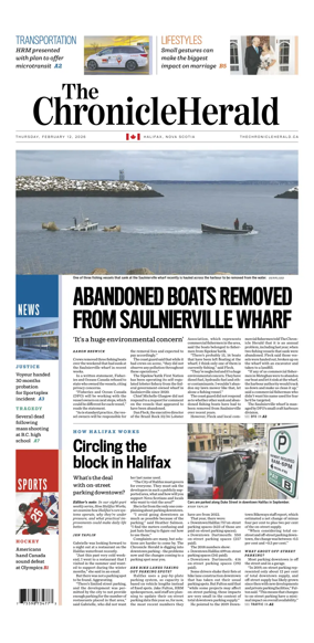 Cover of The Chronicle Herald (Metro)