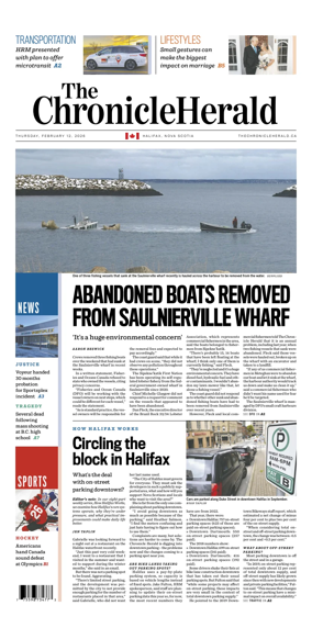 Cover of The Chronicle Herald (Provincial)