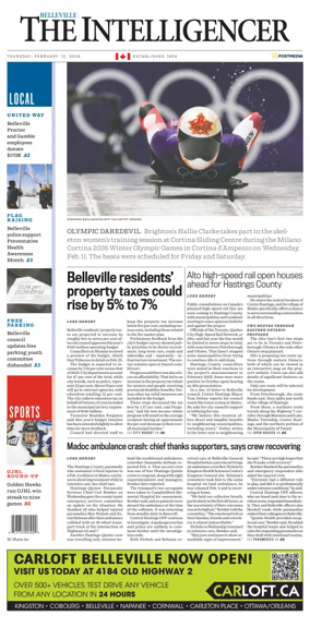 Cover of The Intelligencer (Belleville)
