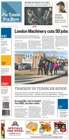 Cover of The London Free Press