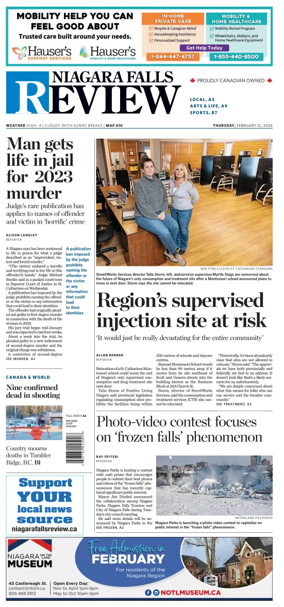 Cover of The Niagara Falls Review