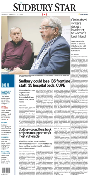 Cover of The Sudbury Star