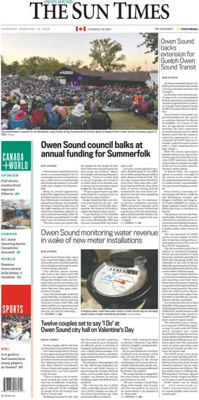 Cover of The Sun Times (Owen Sound)