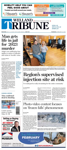 Cover of The Welland Tribune