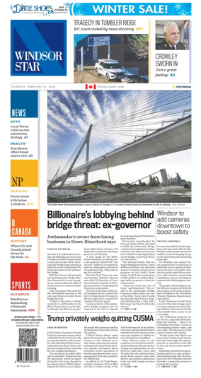 Cover of Windsor Star