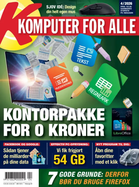 Cover of Komputer For Alle (Denmark)