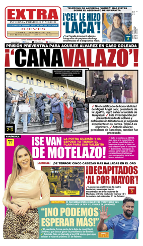 Cover of Diario Extra