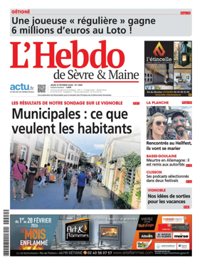 Cover of L'Hebdo de Sevre et Maine