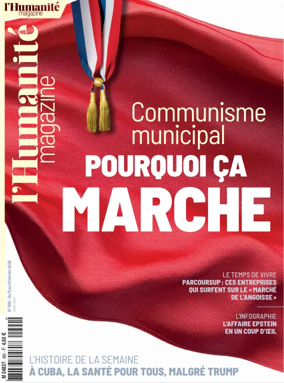 Cover of L'HUMANITE MAGAZINE