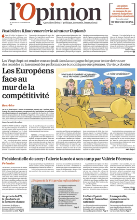 Cover of L'Opinion