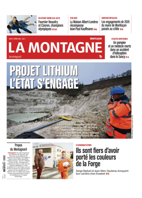Cover of La Montagne (Montlucon)
