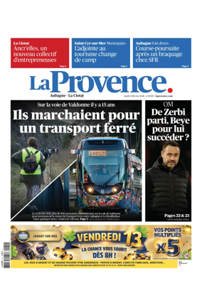 Cover of La Provence Aubagne-La Ciotat