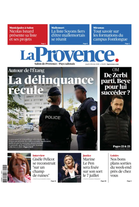 Cover of La Provence Salon-de-Provence / Pays salonais
