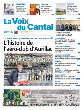 Cover of La Voix du Cantal
