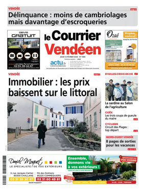Cover of Le Courrier Vendeen
