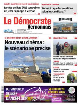 Cover of Le Democrate Vernonnais
