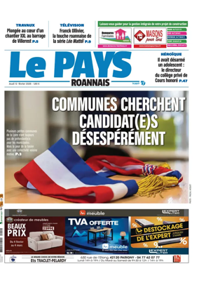 Cover of Le Pays Roannais (Roanne)