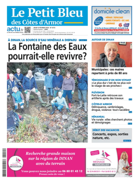 Cover of Le Petit Bleu